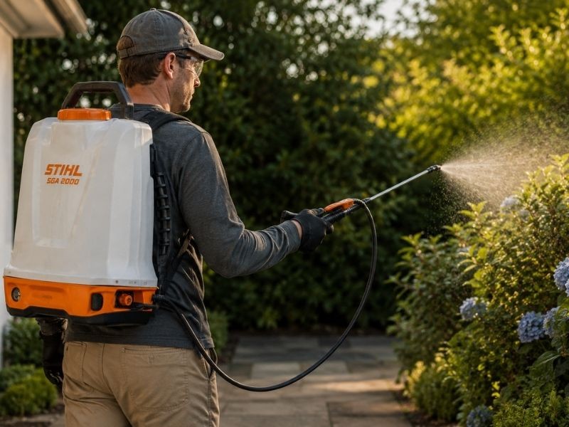 Pulverizador Stihl a bateria SGA 2000: Conheça todas as novidades do lançamento