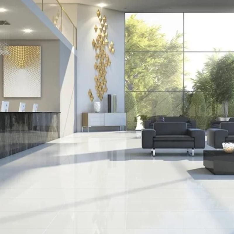 Porcelanato Polido Bianco Master C 62,5x62,5cm
