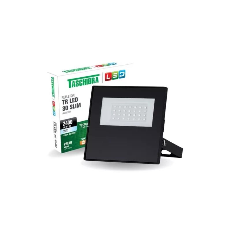 Refletor Led TR 30 Preto 30w