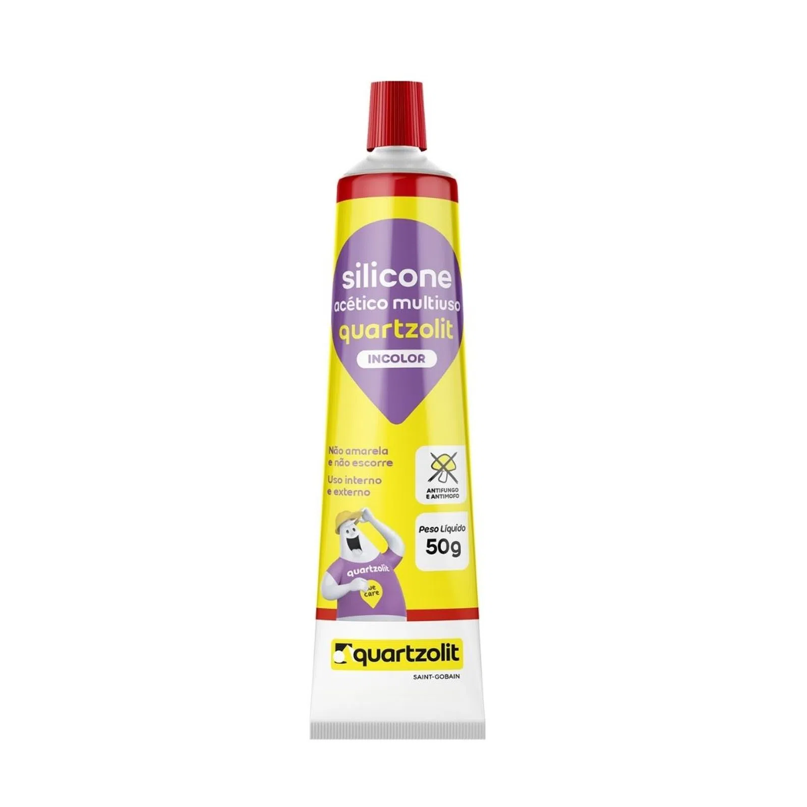 Cola Silicone Bisnaga 50g Incolor