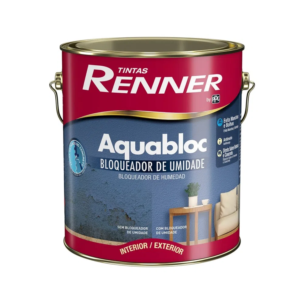 Aquabloc Bloqueador de Umidade 3,6l