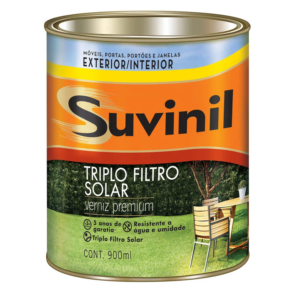 Verniz Triplo Filtro Solar Fosco 900ml