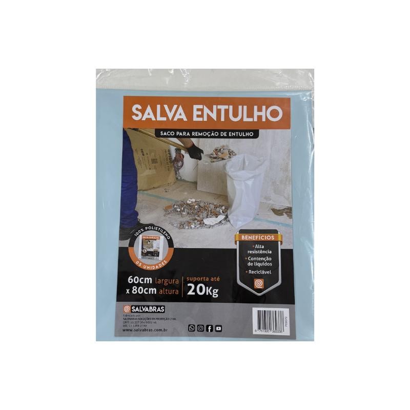 Salva Entulho Saco 5 uni.