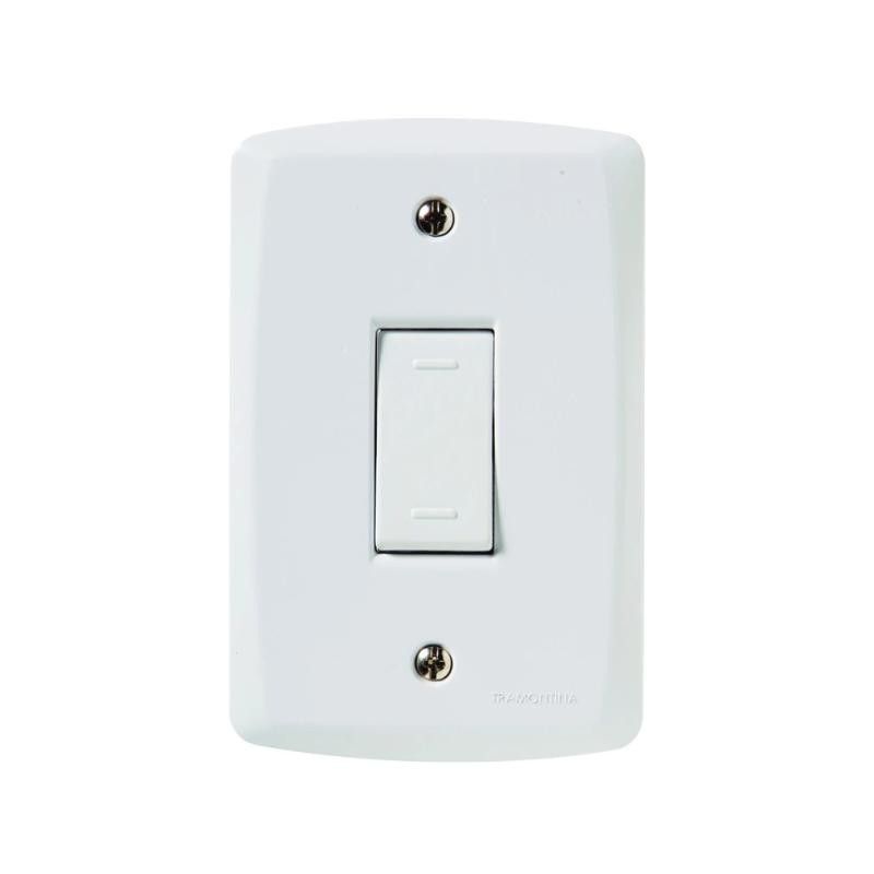 Lux2 1 Tecla Paralela Vertical 4x2