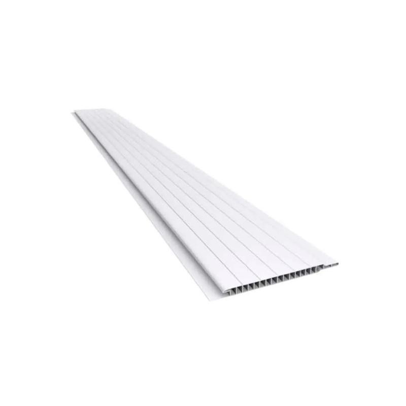 Forro PVC Plasbil Branco 4mmx20cmx6m Frisado