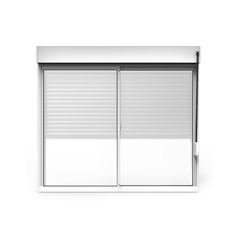 Janela Alumínio 2 Folhas Persiana 150x120cm