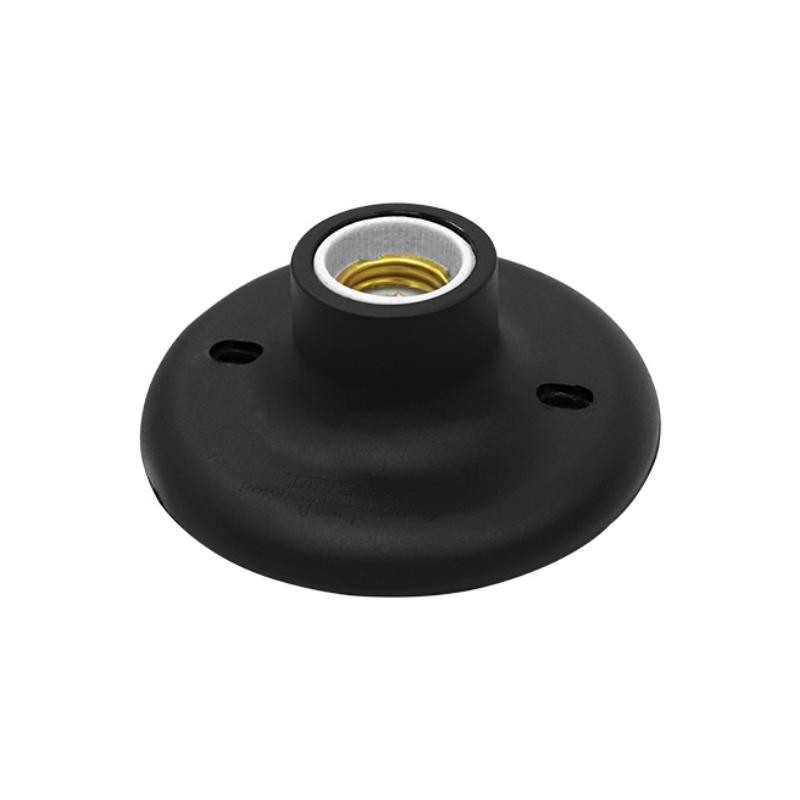 Plafon E27 100w Preto