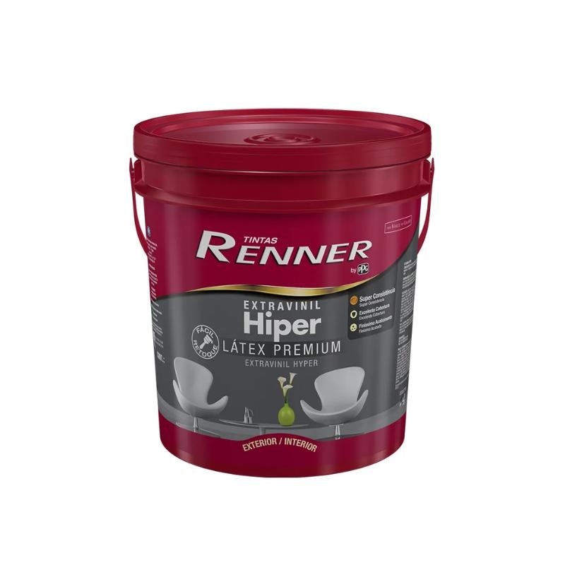 Tinta Extravinil Látex Hiper Branco 18L