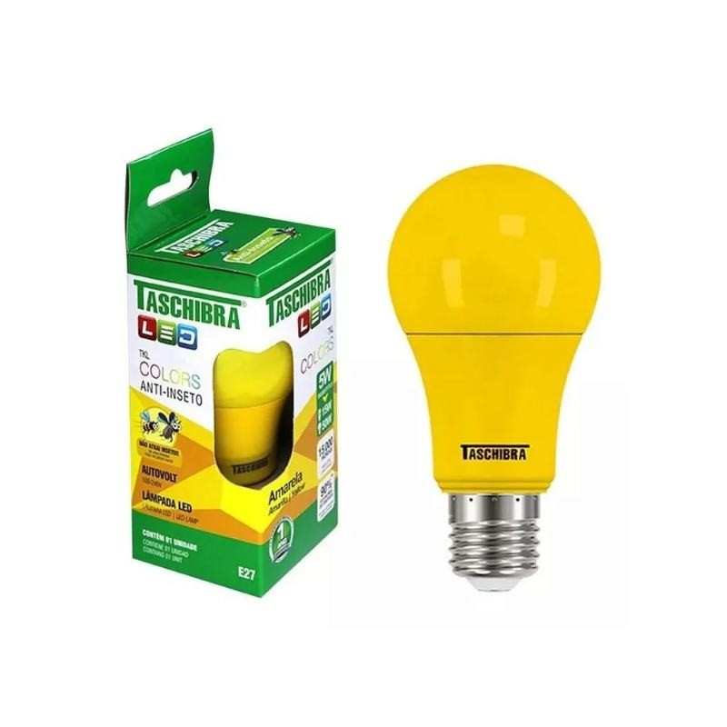 Lâmpada Led Bulbo TKL Colors Amarela