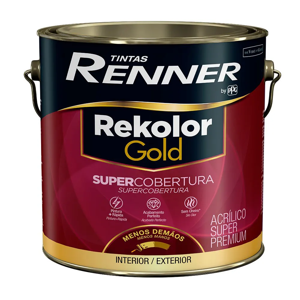 Tinta Rekolor Gold Fosco Branco 3,2l