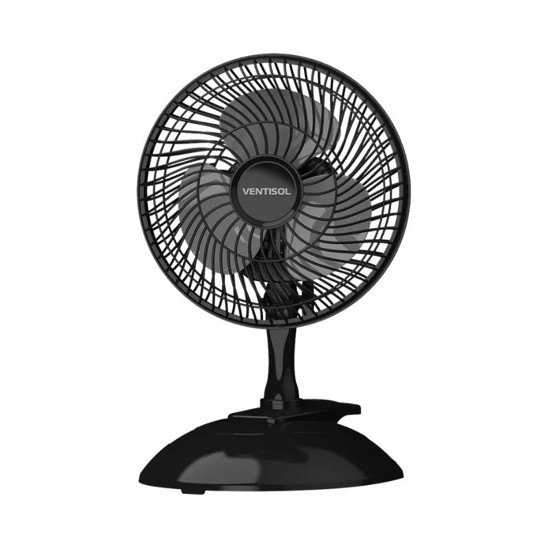 Ventilador Mini 20cm Preto 220v