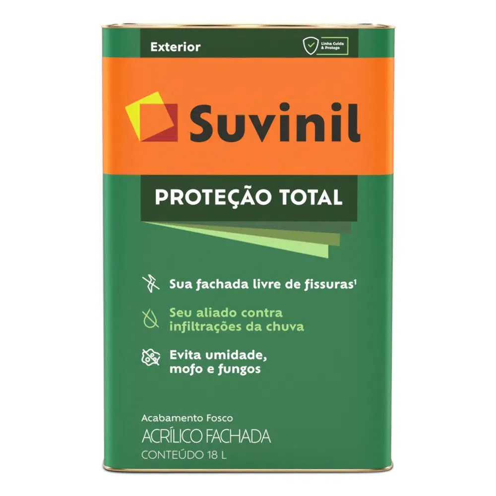 Tinta Acrílica Fosco Proteção Total 18l