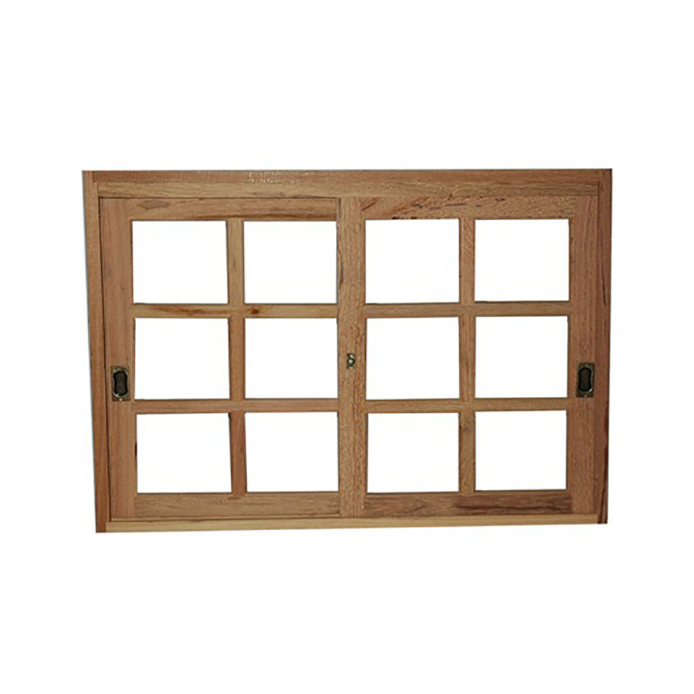 Janela de Vitrô Vidro Quadriculado de Correr 120x100cm