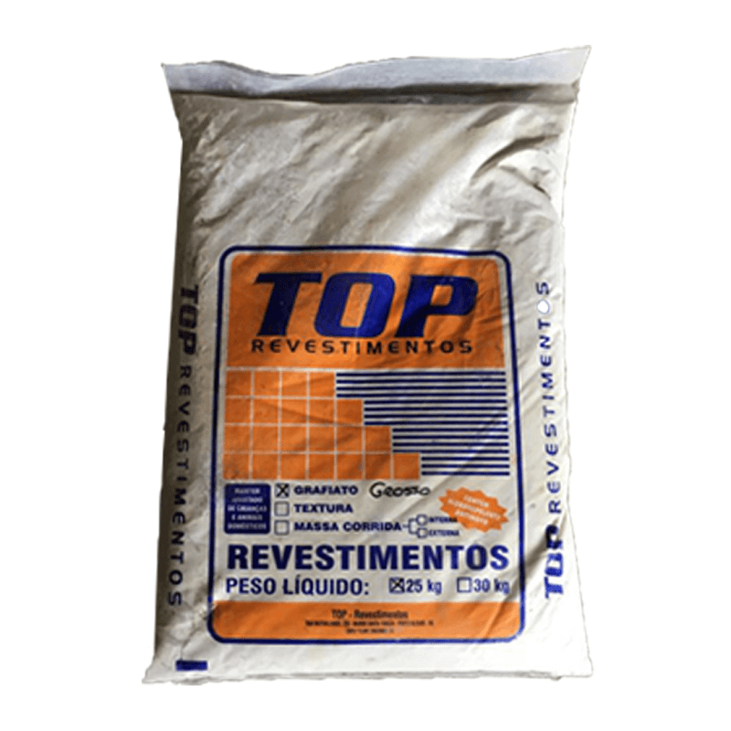 Textura Grosa Branca Top Revestimentos 25kg