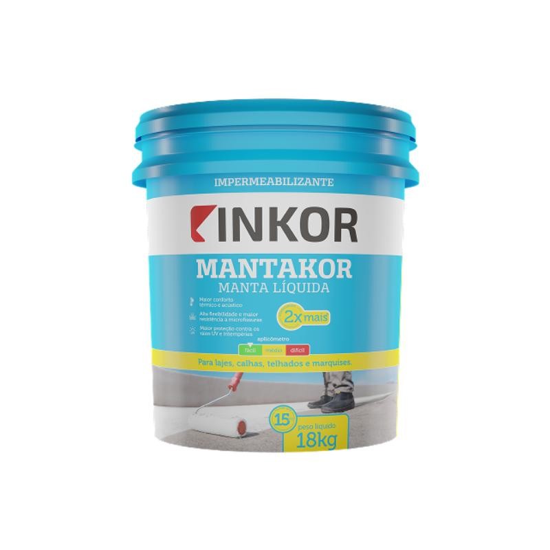 Manta Líquida Branca Mantakor 18Kg