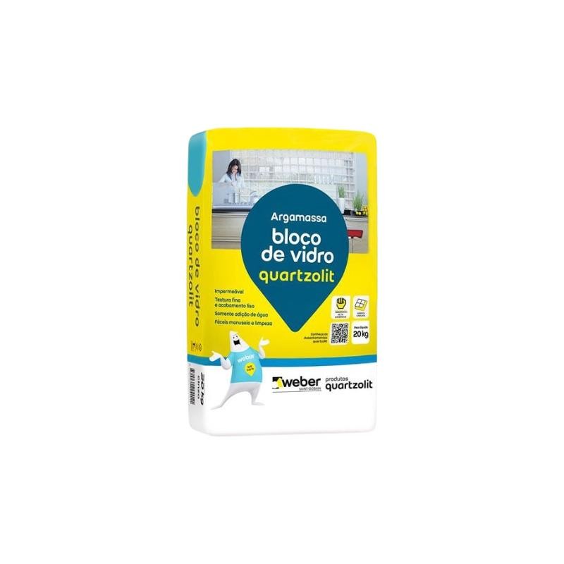 Argamassa Bloco Vidro 20kg