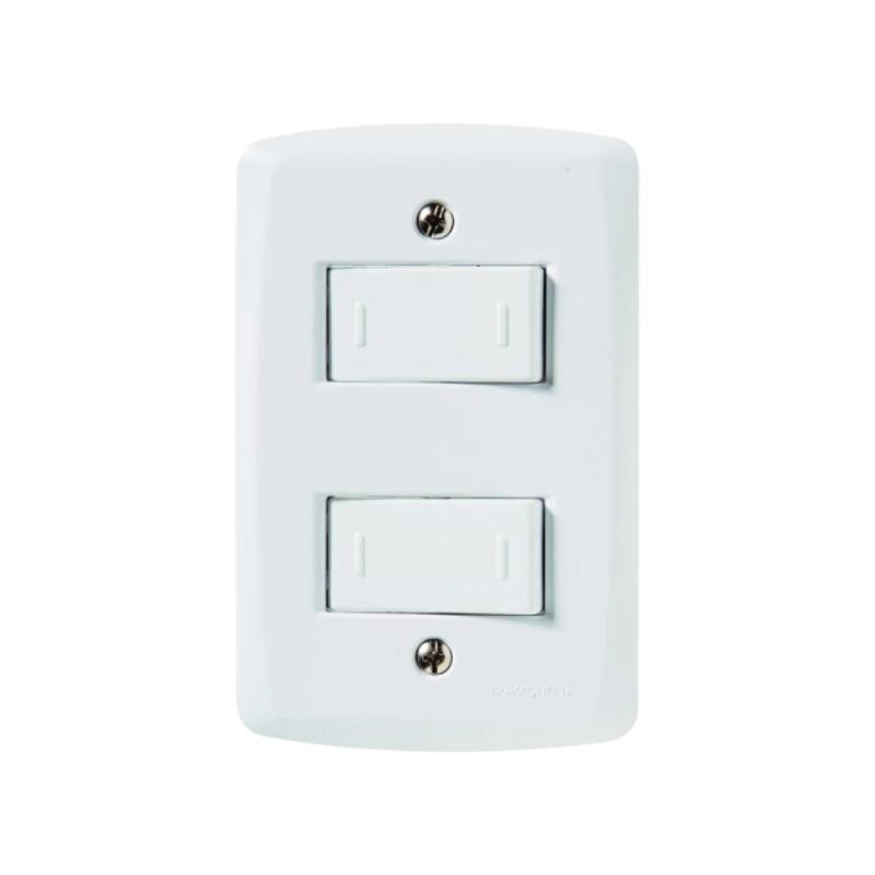 Lux2 2 Teclas Paralelas 4x2