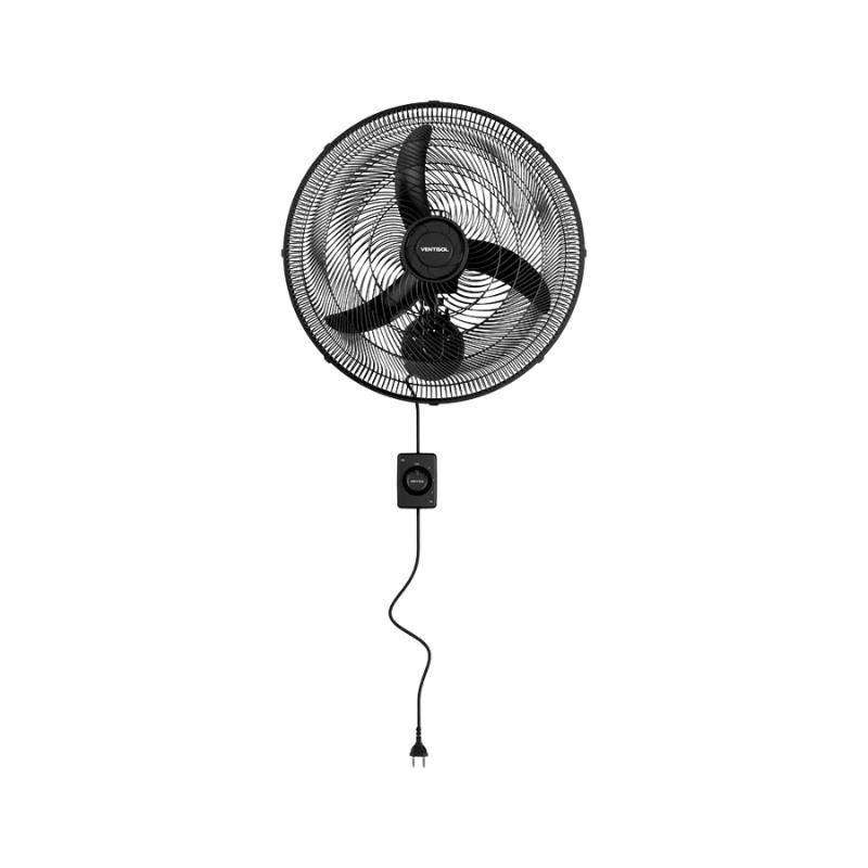 Ventilador Parede Osc 50cm Preto 127v