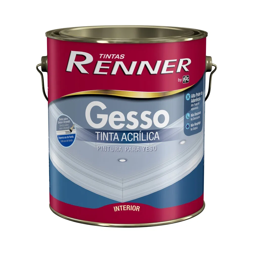 Tinta ACR para Gesso 3,6l