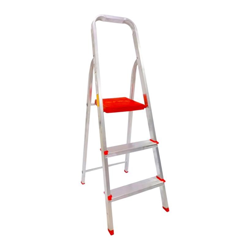 Escada Alumínio 3 Degraus 1,12m 120Kg