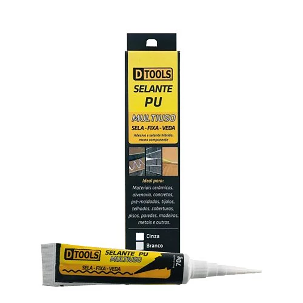 Selante de Pu Multiuso 70g Branco Dtools