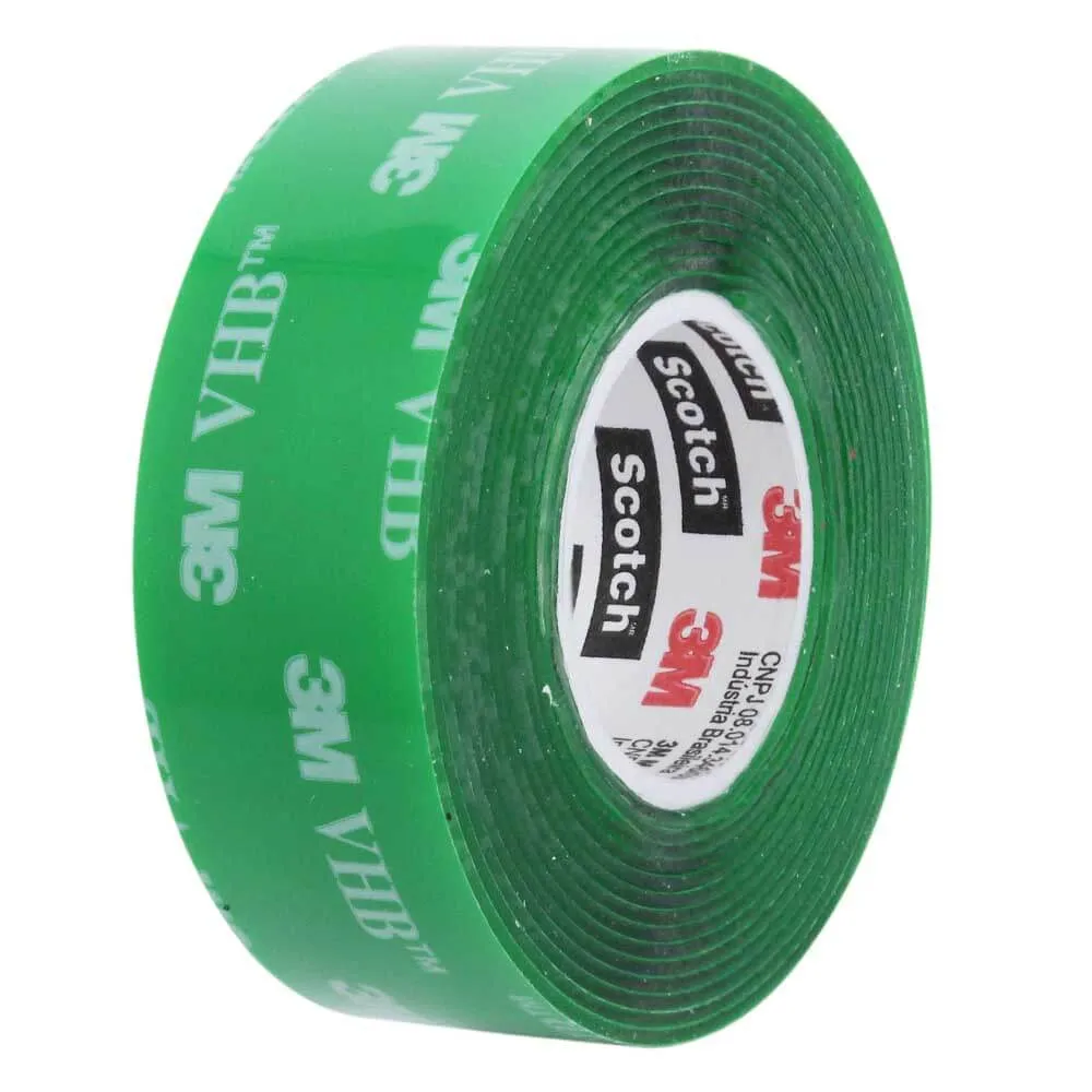Fita Dupla Face Transparente Fixa Forte 19mm 3M Rolo 2m