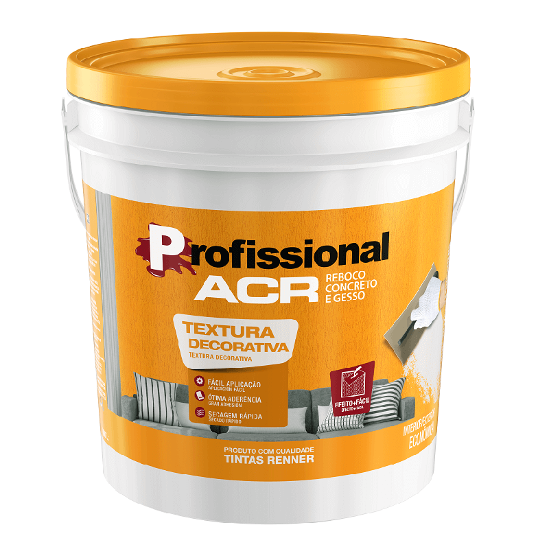 Textura Acrílica Profisional Branca Rústica 18kg