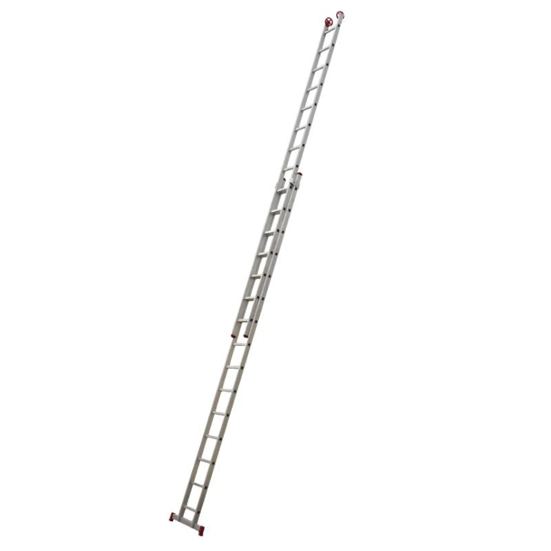 Escada Extensiva Alumínio 15 Degraus 150Kg
