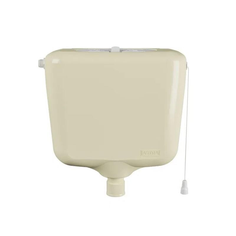Caixa Descarga PVC 9,0L Bege