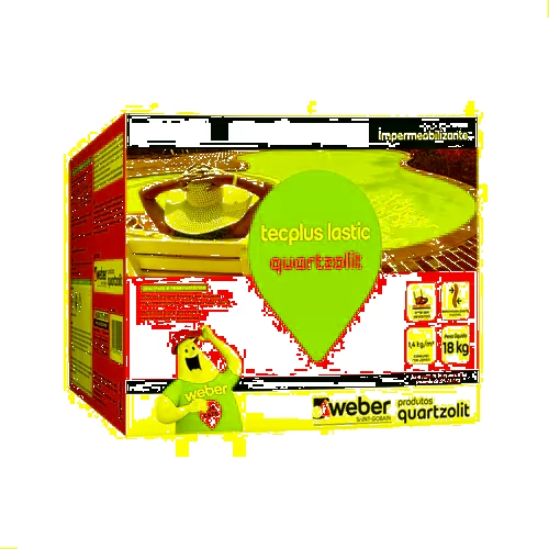 Argamassa Tecplus Lastic Caixa 18kg