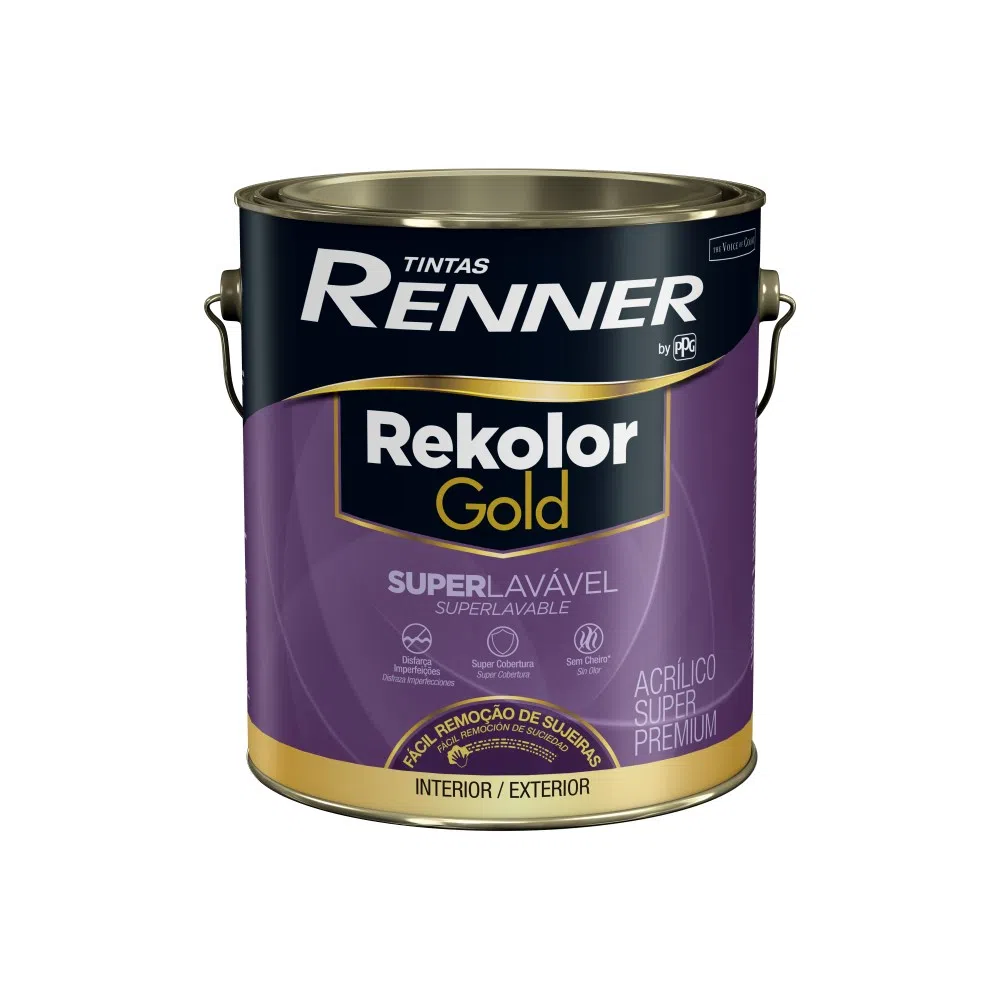 Tinta Rekolor Gold Acetinado Branco 3,2l