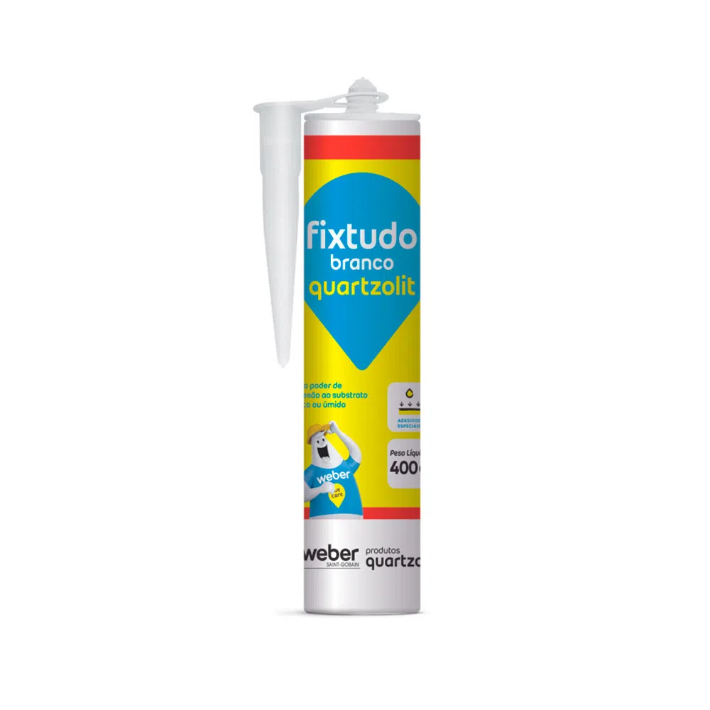 Cola Fixtudo 400g Branco