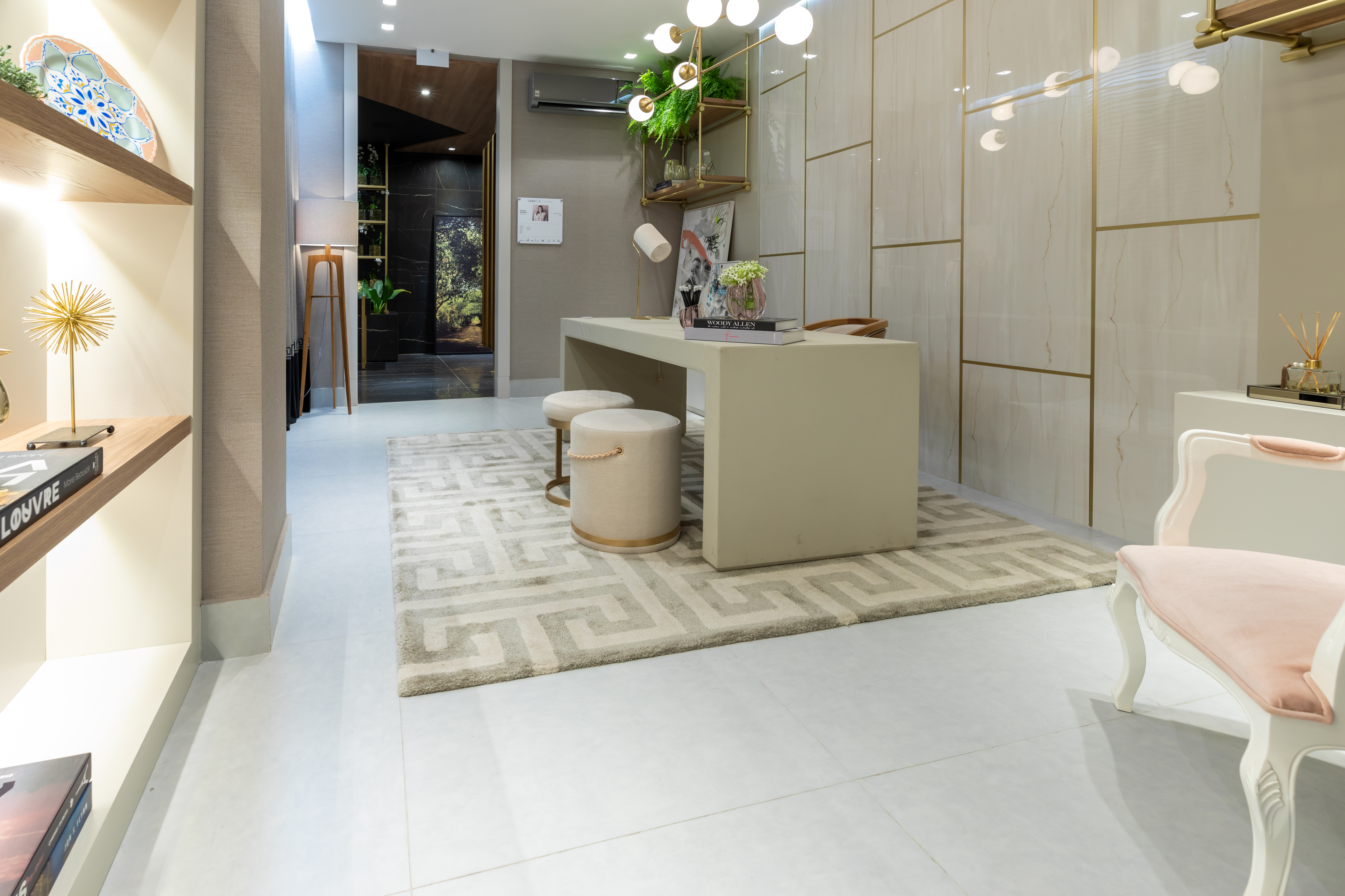 Porcelanato Cemento Concreto Soft Acetinado C 84x84cm