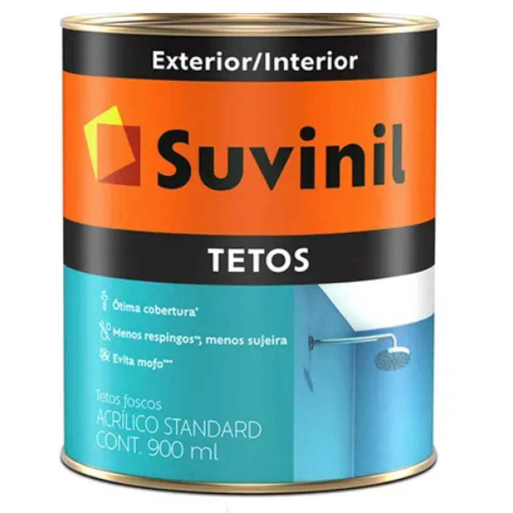 Tinta Acrílica Tetos 900ml