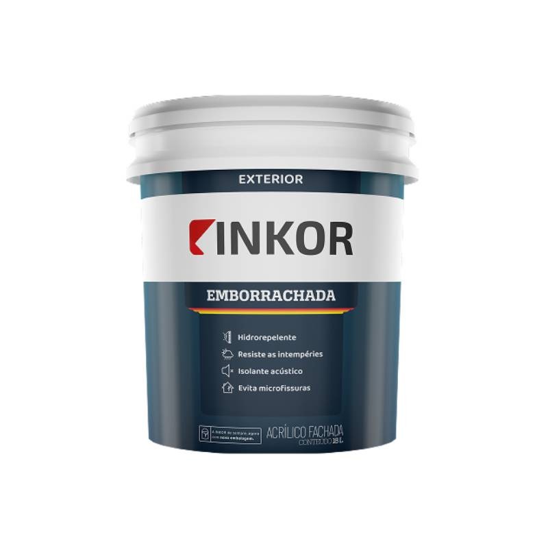 Tinta Emborrachada Carvão Cinza 18l