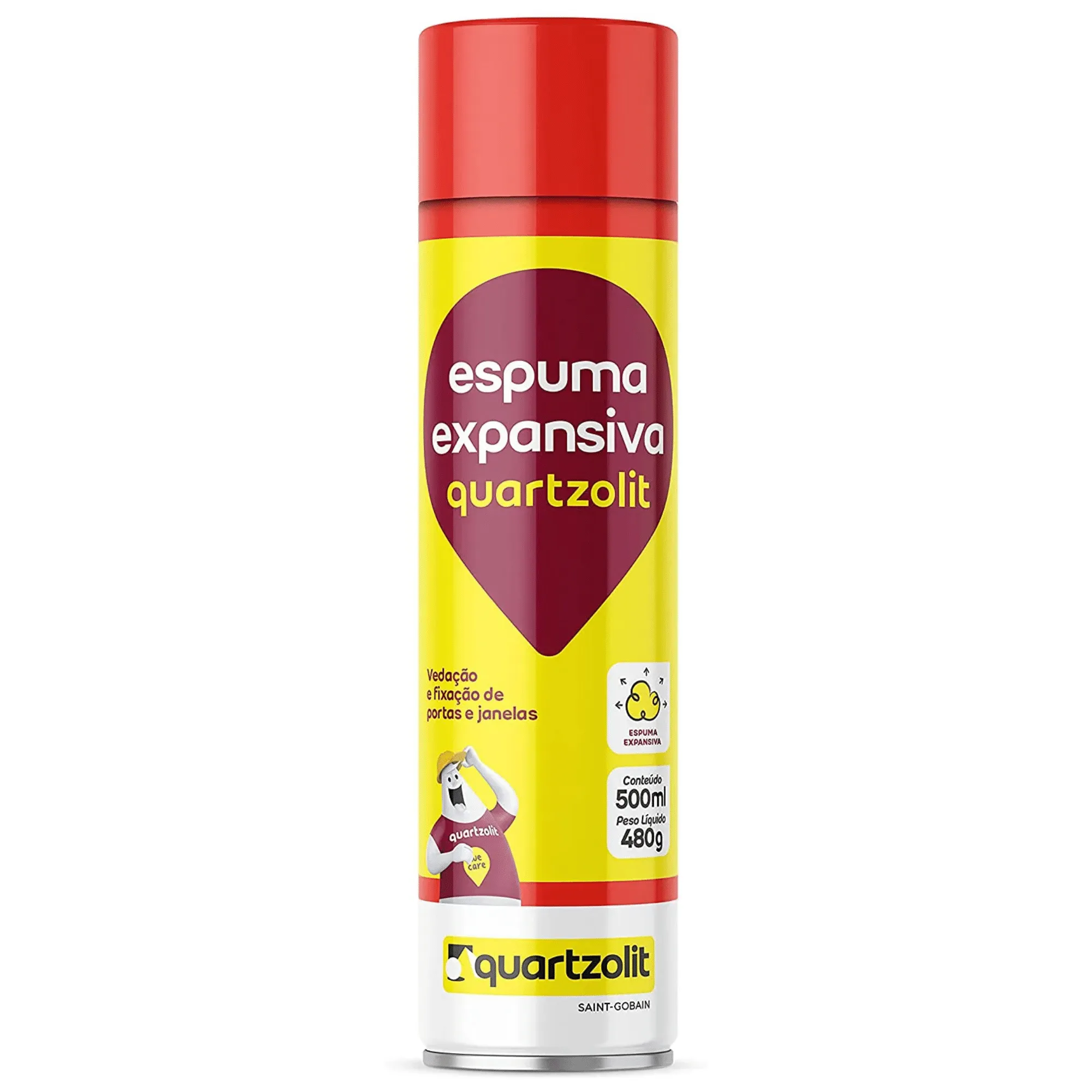 Espuma Expansiva Spray 500ml/340g